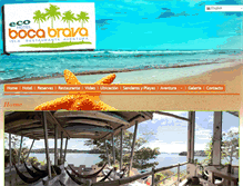 Tablet Screenshot of hotelbocabrava.com